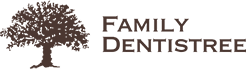 family dentistry brown logo